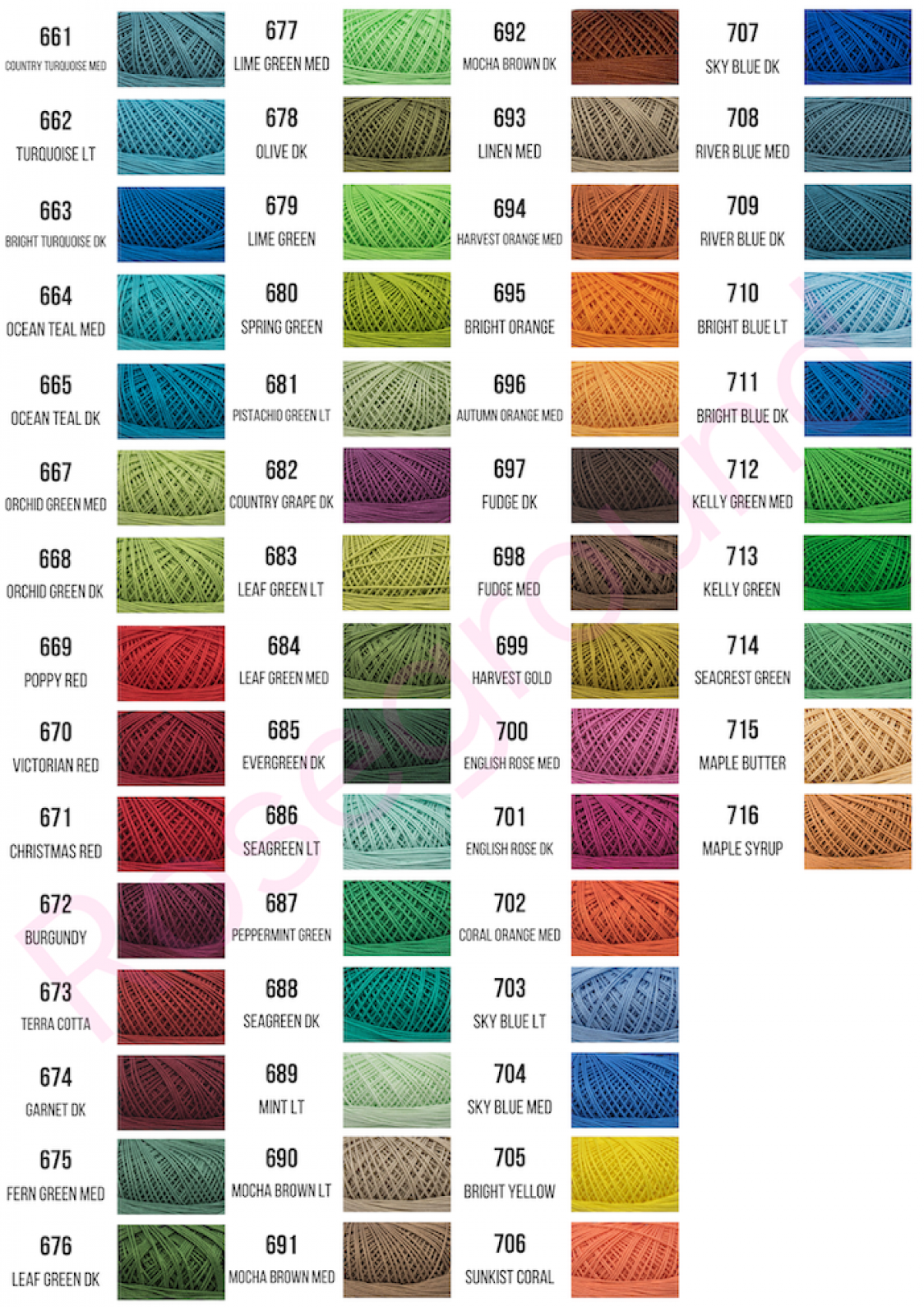 FULL SPOOLS Lizbeth Tatting Thread Ocean Sunset Mix I color 155, 623, 664,  665 and 696 Your Choice Size 20 or 40 